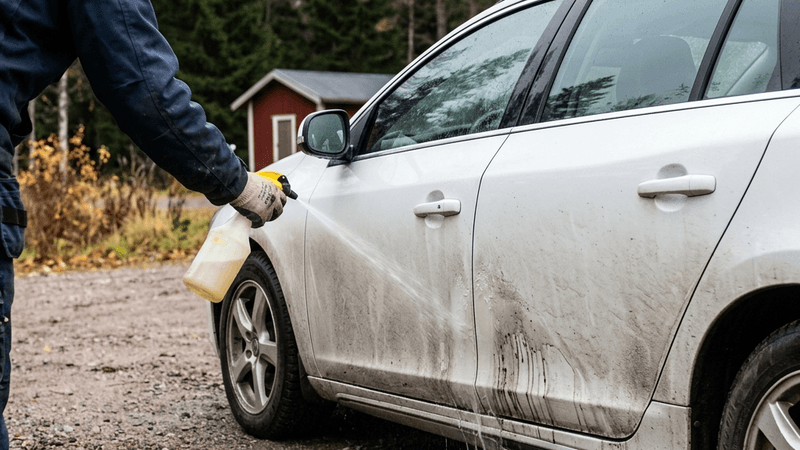 Steg 4: Avfetta först, schamponera sedan — aldrig tvärtom